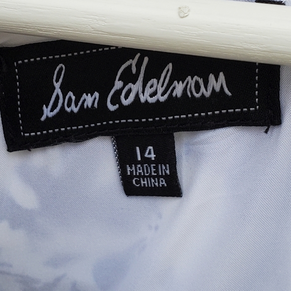 Sam Edelman Puff Sleeve Midi Dress - Picture 5 of 6